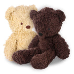 14" Cream & Chocolate Herbal Dye Sherpa Bears Bundle