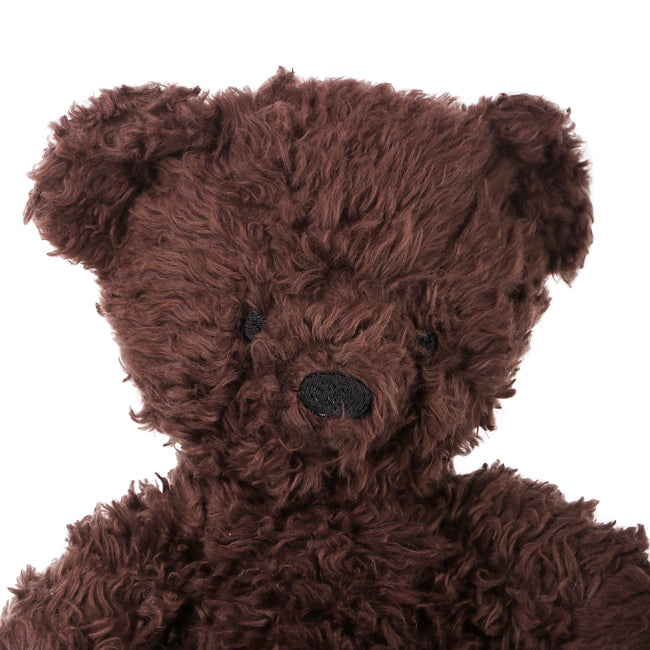 12" Chocolate Herbal Dye Sherpa Bear