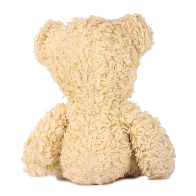 14" Cream Herbal Dye Sherpa Bear