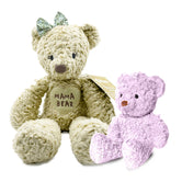 Mommy & Baby Bear Bundle Sunflower Cream & Pink