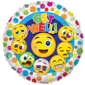 Get Well Foil Balloons