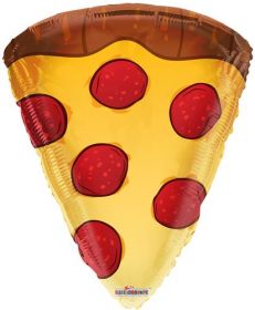 18 inch Pizza Slice Shape Foil Mylar Balloon