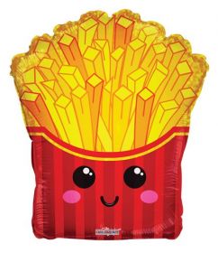 18 inch French Fries Shape Foil Mylar Balloon