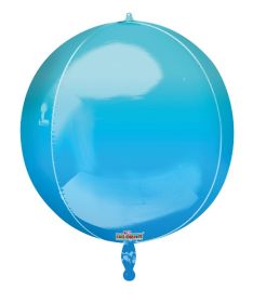 22 Inch Kaleidoscope Ombre Blue K Sphere