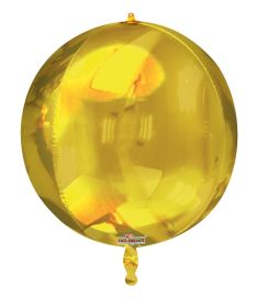 22 Inch Kaleidoscope Solid Gold K Sphere