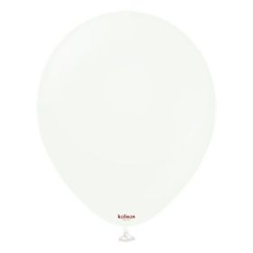 5 inch Kalisan Standard White Latex Balloons