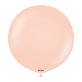 24 inch Kalisan Macaron Salmon Latex Balloons - 2 CT