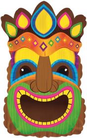 22 inch Crowned Tiki God Shape Foil Mylar Balloon