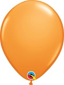 16 inch Qualatex Orange Latex Balloons - 50 count