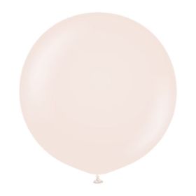 24 Inch Kalisan Standard Pink Blush Latex Balloons - 2 CT