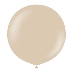 24 Inch Kalisan Standard Hazelnut Latex Balloons - 2 CT