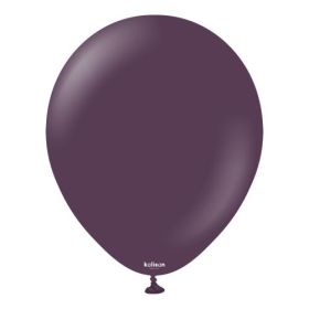 5 inch Kalisan Standard Plum Latex Balloons  - 100 CT