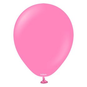 12 inch Kalisan Standard Queen Pink Latex Balloons - 100 CT