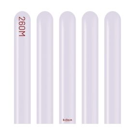 260M Kalisan Macaron Lilac Latex Balloons - 100CT