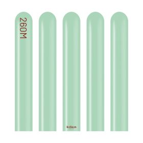 260M Kalisan Macaron Green Latex Balloons - 100CT