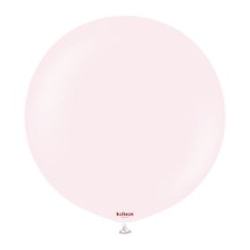 24 Inch Kalisan Macaron Pale Pink Latex Balloons - 2 CT