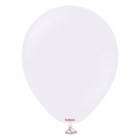 12 Inch Kalisan Macaron Pale Lilac Latex Balloons - 100 CT