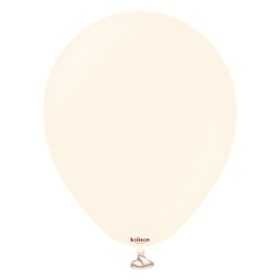 12 Inch Kalisan Macaron Pale Salmon Latex Balloons - 100 CT