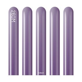 260M Kalisan Mirror Chrome Violet Latex Balloons - 50CT