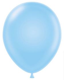 11 inch TUFTEX Baby Blue Latex Balloons -  100 count