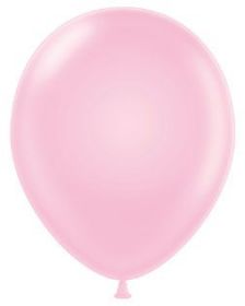 17 inch TUFTEX Baby Pink Latex Balloons - 50 count