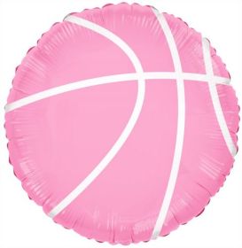 18 inch TUFTEX Basketballer Foil Balloon - Pkg