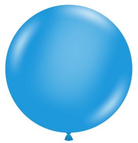 36 inch TUFTEX Standard Blue Latex Balloon