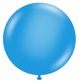 36 inch TUFTEX Standard Blue Latex Balloons - 2 CT