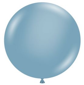 36 inch TUFTEX Blue Slate Latex Balloon