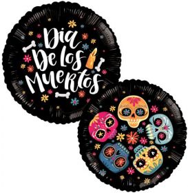 18 inch TUFTEX Boo-La-La Sugar Foil Balloon - Pkg