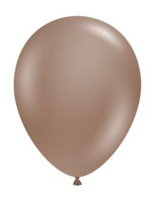 5 inch TUFTEX Cocoa Latex Balloons - 50 count