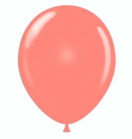 11 inch TUFTEX Coral Latex Balloons - 100 count