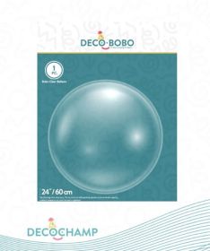 24 inch Decochamp Clear Bobo Bubble Balloon - 1 pk