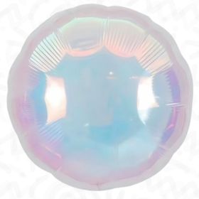 18 inch Decochamp Iridescent Round Balloon - 2 ct