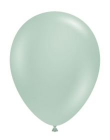 11 inch TUFTEX Empower-Mint Latex Balloons - 100 count