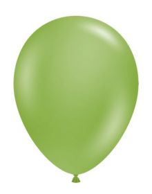 5 inch TUFTEX Fiona Green Latex Balloons - 50 count