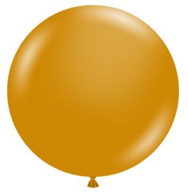 36 inch TUFTEX Metallic Gold Latex Balloons - 2 CT