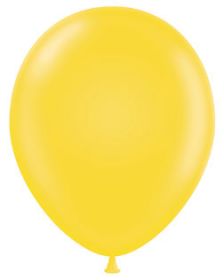 17 inch TUFTEX Goldenrod Latex Balloons - 50 count