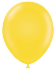 5 inch TUFTEX Goldenrod Latex Balloons - 50 count