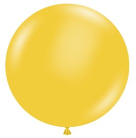 36 inch TUFTEX Goldenrod Latex Balloons - 2 CT