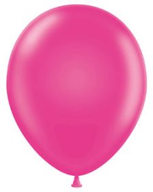 11 inch TUFTEX Hot Pink Latex Balloons - 100 count