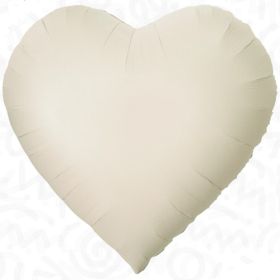 68 inch Decochamp Latte Heart Foil Balloon