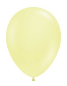 5 inch TUFTEX Lemonade Latex Balloons - 50 count