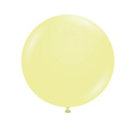 36 inch TUFTEX Lemonade Latex Balloon