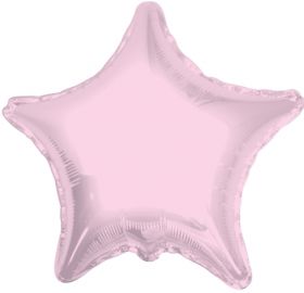 18 inch Light Pink Star Foil Balloons