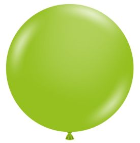 36 inch TUFTEX Lime Green Latex Balloons - 2 CT