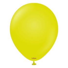 5" KalisanLime Green Latex Balloons