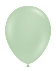 5 inch TUFTEX Meadow (Pearl Eucalyptus) Latex Balloons - 50 CT