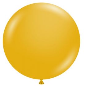 36 inch TUFTEX Mustard Latex Balloon