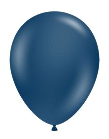 5 inch TUFTEX Naval (Steel Blue) Latex Balloons - 50 CT